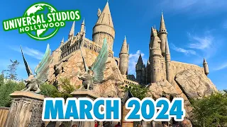 Universal Studios Hollywood - March 2024 Walkthrough [4K POV]