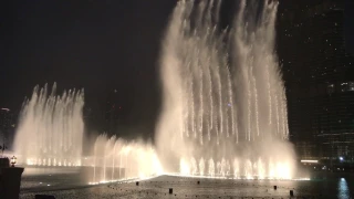Dubai Fountain with Sama Dubai