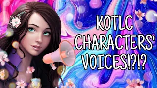 What KOTLC Characters Sound Like | Part 1 | Mak and Chyss