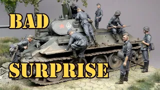 Operation Barbarossa - Iconic encounter on 1/35 Scale diorama