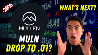 MULN STOCK DROP EXPLAINED! 🔥 MULLEN STOCK WILL RECOVER TO $3! *IMPORTANT UPDATE* * DO NOT PANIC*