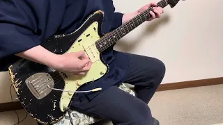 Fender Jazzmaster-Nirvana-Heart shaped box-(Solo Guitar Cover)