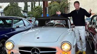 First Drive in 24 years! | Mercedes 190SL Restoration (Part 7) | Classic Obsession | Episode 57