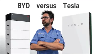 Tesla Powerwall vs BYD Solar Batteries