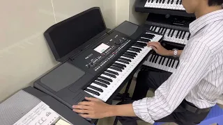 Đánh live ĐÒ SANG NGANG trên đàn KORG PA300|| THIỆN ORGAN||