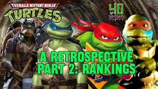 Teenage Mutant Ninja Turtles Retrospective Part 2: Rankings | The Pop Daddy
