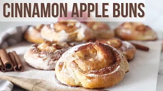 How to make CINNAMON ROLLS with APPLE filling | THE SECRET OF BEST CINNAMON ROLLS (It's THE DOUGH)