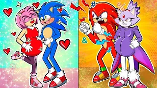 SONIC x AMY LOVE STORY! AMY is Pregrant ! Beware of Bad Guys! Sonic the Hedgehog 2