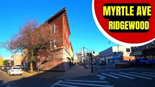 WALKING IN NYC - MYRTLE AVE RIDGEWOOD QUEENS