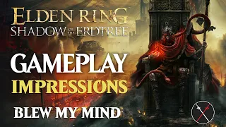 Elden Ring DLC GAMEPLAY LOOKS AMAZING! Shadow of the Erdtree Release Date Trailer Impressions