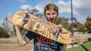 CAN WE BREAK THE BAMBOO SKATEBOARD? | YOU MAKE IT WE SKATE IT EP.