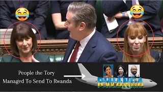 Tory Government Only Managed To Send 3 Home Secretaries and No One Else to Rwanda Said Keir Starmer