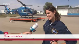 žENA piLOTKA vRTULNÍKU žENA hASiČKA