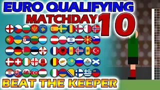 Beat The Keeper - UEFA Euro 2020 Qualifying Matchday 10