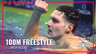 Jack Alexy Wins By .05 in Men's 100M Freestyle  | 2023 Phillips 66 National Championships