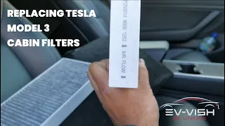 Tesla Model 3 UK Cabin/Air Filter Replacement