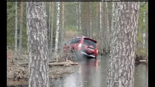 Mitsubishi Pajero 4 and Toyota Land Cruiser 100 offroad, Estonia (Part 1).