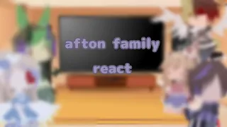 afton family react to fnaf showtime but its cursed // fnaf // gacha club // lazy // by : angie DF