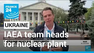 IAEA team heads for Ukraine's Zaporizhzhia nuclear plant • FRANCE 24 English