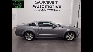 2007 FORD MUSTANG GT PREMIUM 5 SPEED TUNGSTEN GRAY WALK AROUND REVIEW 11936Z SOLD!