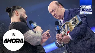 Reigns DESPIDIÓ a Heyman: WWE Ahora, Dic 17, 2021