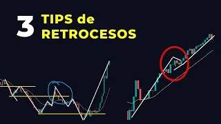 3 Tips para LEER mejor los RETROCESOS / PULLBACK - Acción del Precio