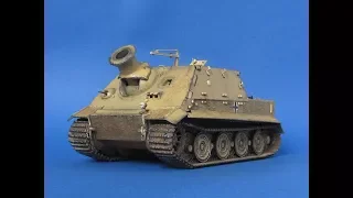 САУ SturmTiger.  Звезда 1:35 . 38 cm RW61 auf Sturmmörser Tiger.