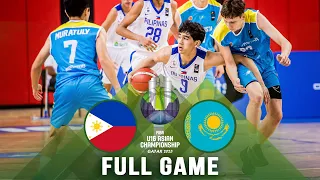 Philippines v Kazakhstan | Full Basketball Game | FIBA U16 Asian Championship 2023