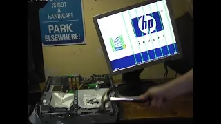 Destructionfun with HP D330 SFF