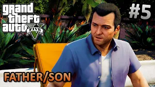 GTA 5 - Mission #5 - Father/Son [4K 60fps Enhanced Graphics]