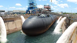 How they Build New Massive Submarines in the US