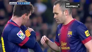 Lionel Messi @ Barcelona vs Rayo Vallecano - La Liga 2012 - Camp Nou - (English Commentary)