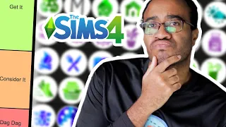 Ranking all 60 Sims 4 PACKS [Which ones should you buy?]