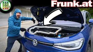 Dieser VW Id.4 hat einen Frunk.at