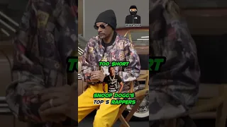 Snoop Dogg's Top 5 Rappers