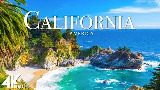 FLYING OVER CALIFORNIA 4K UHD - Relaxing Music Along With Beautiful Nature Videos - 4K UHD TV