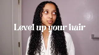 CURLY HAIR TIPS that changed my life | Hair growth, Juicy curls, & transform your curls |