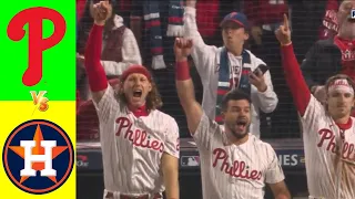 Astros vs Philadelphia Phillies (PART 5+6+7) GAME 3 Phillies World series 11/1/2022 - MLB Highlights