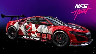 NFS Heat POWER RANGERS Wrap [Acura NSX]