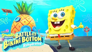 NEW REMASTERED Spongebob Squarepants Battle for Bikini Bottom Reydrated | PC Gameplay