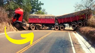 OBSERVAÇÕES  DIÁRIAS #17  ACIDENTE FEIO  CAMINHOES AO EXTREMO TRUCK