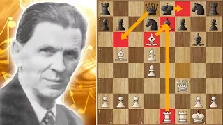 "Maróczy Music" - A Beautiful Attacking Game against Mikhail Chigorin