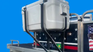 Pontoon Boat Super Cooler Solution