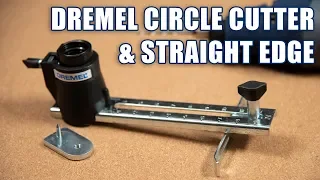 DREMEL Circle Cutter & Straight Edge Guide Test & Review