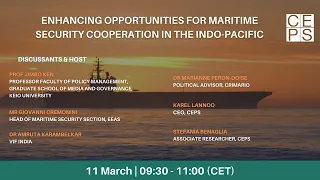 Enhancing opportunities for maritime security cooperation in the Indo-Pacific