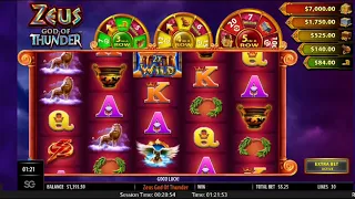 📲 PlayOLG | 💵BIG Wins💵 | Online gambling | Mobile Slots | Real 💰 I Zeus God of Thunder ⚡