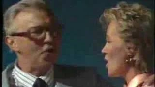 Agnetha sings along with her dad