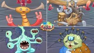 Ethereal Workshop wave 3 - All Monsters Sounds & Animations | My Singing Monsters