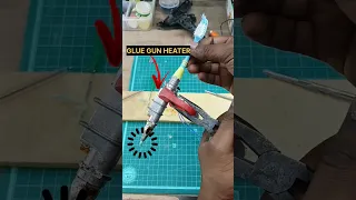 #engineering ~ kya glue gun plastic melt karega 🫠🫠