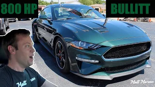 Driving an 800 HP SUPERCHARGED BULLITT! Should I do it to mine?